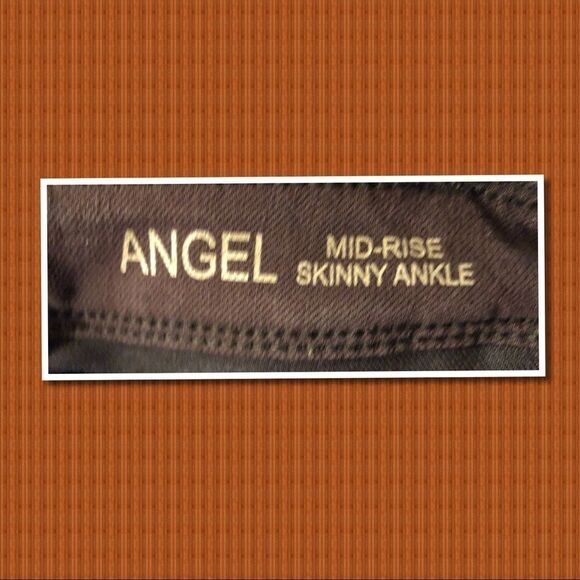 DL1961 Brown Slim “Angel” Mid Rise Skinny Jeans 25 - Picture 6 of 6